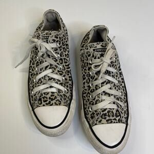 Converse Chuck Taylor All Star Cheetah Print, W6; M4